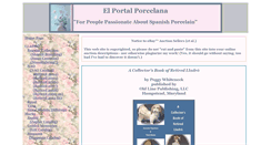 Desktop Screenshot of elportalporcelana.info